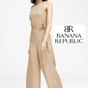 Banana Republic - TENCEL Cropped Wide-Leg Jumpsuit